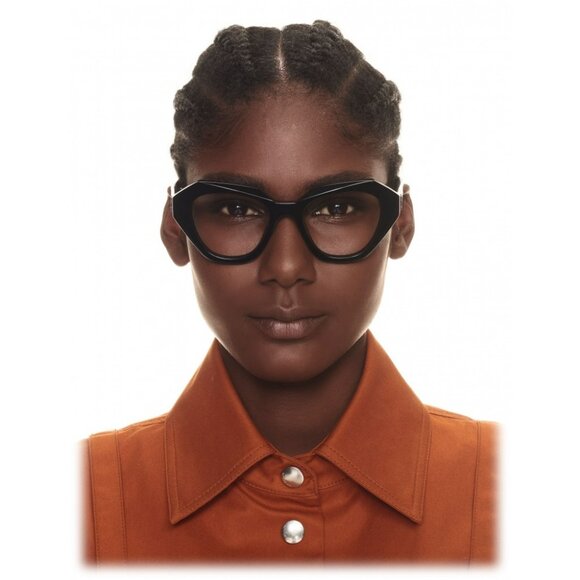 Off-White STYLE 43 Eyeglasses – Black Cat Eye Frame | Model OERJ043 1000 - Picture 12 of 12